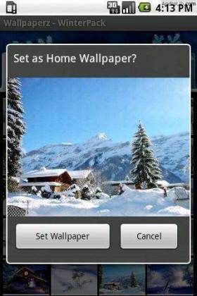 android_apps_games-winter-wallpapers-lite-save Winter wallpaper pack - screenshot. Free winter sports-themed wallpapers for your smartphone.