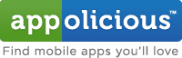 appolicious-logo-web An apps logo with the word applicious on it.