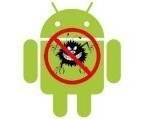 An Android logo with a no sign, symbolizing the increasing threat of malware.