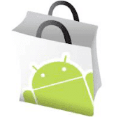 An android shopping bag on a white background, perfect for an introductory guide.