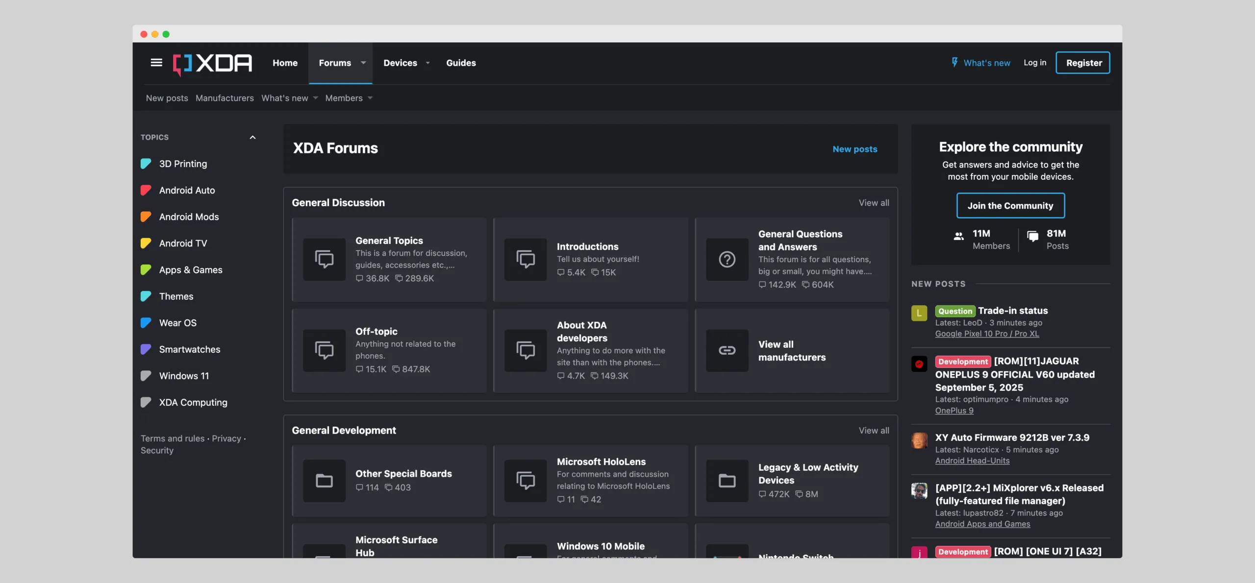 xda forums screenshot