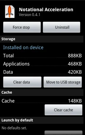 uninstall app android