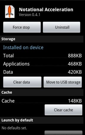 uninstall app android